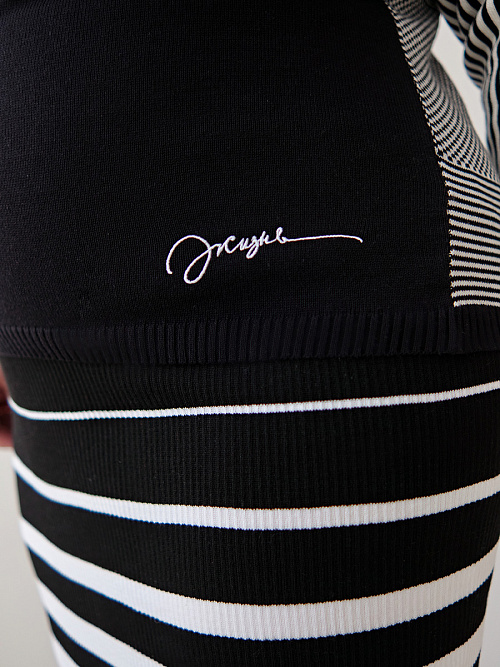 Юбка "Жизнь" черная RuSkin  